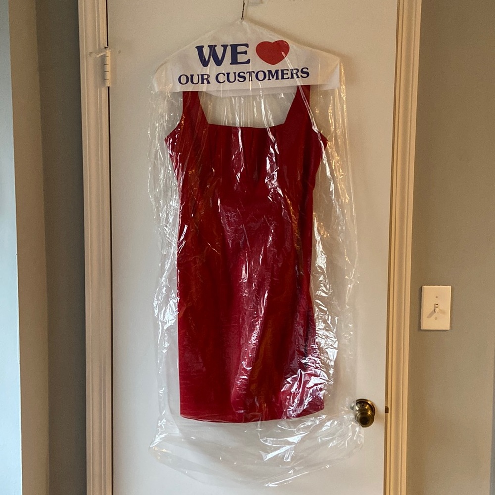 Red Calvin Klein Cocktail Dress